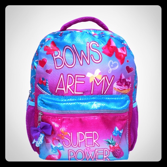 jojo siwa sequin backpack